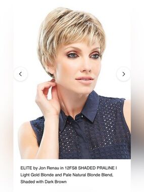 Elite- Jon Renau Wig
12FS8 Shaded Praline